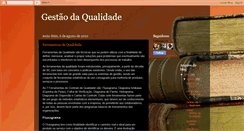 Desktop Screenshot of gestaoda-qualidade.blogspot.com