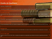 Tablet Screenshot of gestaoda-qualidade.blogspot.com