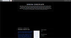 Desktop Screenshot of godiva-chocolate.blogspot.com