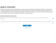 Tablet Screenshot of godiva-chocolate.blogspot.com