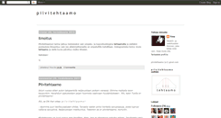 Desktop Screenshot of pilvitehtaamo.blogspot.com