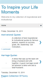 Mobile Screenshot of inspirelifeq.blogspot.com