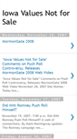 Mobile Screenshot of iavaluesnotforsale.blogspot.com