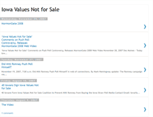 Tablet Screenshot of iavaluesnotforsale.blogspot.com