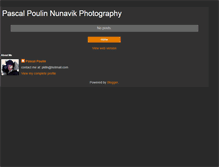 Tablet Screenshot of pascalpoulin.blogspot.com