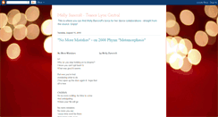 Desktop Screenshot of mollybancroftlyrics.blogspot.com