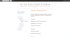 Desktop Screenshot of debian-eleckttruss.blogspot.com