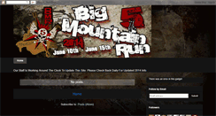 Desktop Screenshot of bigmountainrun.blogspot.com