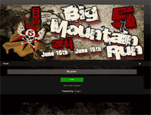 Tablet Screenshot of bigmountainrun.blogspot.com