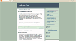 Desktop Screenshot of gadegaard.blogspot.com