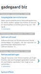 Mobile Screenshot of gadegaard.blogspot.com