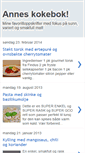 Mobile Screenshot of anneskokebok.blogspot.com
