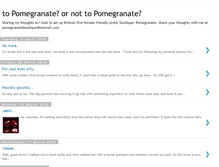 Tablet Screenshot of pomegranateorno.blogspot.com