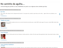 Tablet Screenshot of nocaminhodaagulha.blogspot.com