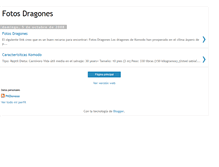 Tablet Screenshot of fotos-dragones.blogspot.com