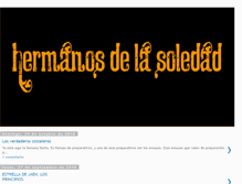 Tablet Screenshot of hermanosdelasoledad.blogspot.com