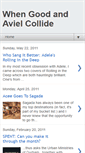 Mobile Screenshot of goodandaviel.blogspot.com