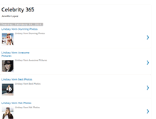 Tablet Screenshot of celebrity365.blogspot.com
