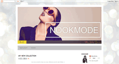 Desktop Screenshot of nookmode.blogspot.com