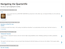 Tablet Screenshot of navigatingthequarterlife.blogspot.com