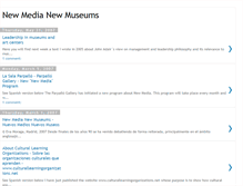 Tablet Screenshot of newmedianewmuseums.blogspot.com