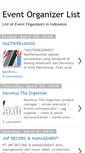 Mobile Screenshot of eventorganizerlist.blogspot.com