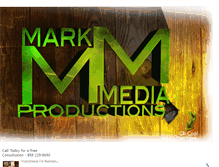 Tablet Screenshot of markmediaproductions.blogspot.com