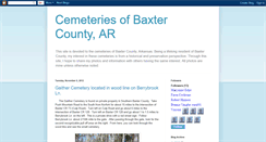 Desktop Screenshot of baxtercountycemeteries.blogspot.com