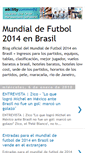 Mobile Screenshot of mundialdefutbol2014enbrasil.blogspot.com