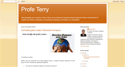 Desktop Screenshot of profeterry.blogspot.com