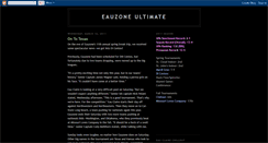 Desktop Screenshot of eauzoneultimate.blogspot.com