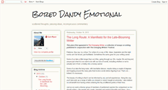 Desktop Screenshot of boreddandyemotional.blogspot.com