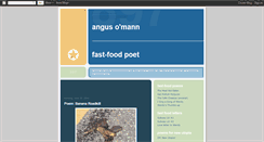 Desktop Screenshot of angusomann.blogspot.com