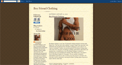 Desktop Screenshot of boyfriendclothing.blogspot.com