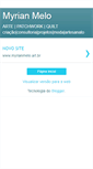 Mobile Screenshot of myrianmelo.blogspot.com