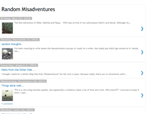 Tablet Screenshot of nikkis-random-misadventures.blogspot.com