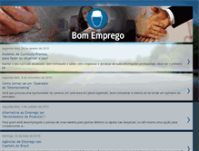 Tablet Screenshot of bomemprego.blogspot.com