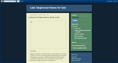 Desktop Screenshot of laketanglewoodhomes.blogspot.com