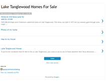 Tablet Screenshot of laketanglewoodhomes.blogspot.com