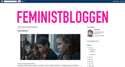 Desktop Screenshot of feministbloggen.blogspot.com