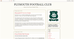 Desktop Screenshot of plymouthfc.blogspot.com