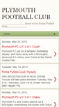 Mobile Screenshot of plymouthfc.blogspot.com