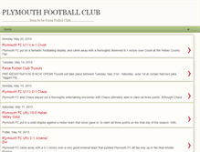 Tablet Screenshot of plymouthfc.blogspot.com