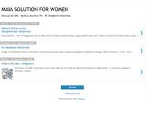 Tablet Screenshot of maia-solution.blogspot.com