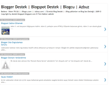 Tablet Screenshot of destek-blogspot.blogspot.com