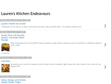 Tablet Screenshot of laurenskitchenendeavours.blogspot.com