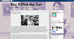 Desktop Screenshot of killedthecar.blogspot.com