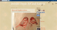 Desktop Screenshot of doyletattoo.blogspot.com