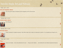 Tablet Screenshot of doyletattoo.blogspot.com