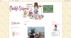 Desktop Screenshot of christysscrappin.blogspot.com